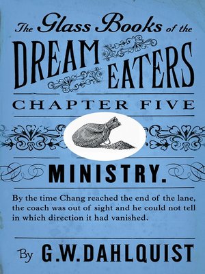 cover image of The Glass Books of the Dream Eaters (Chapter 5 Ministry)